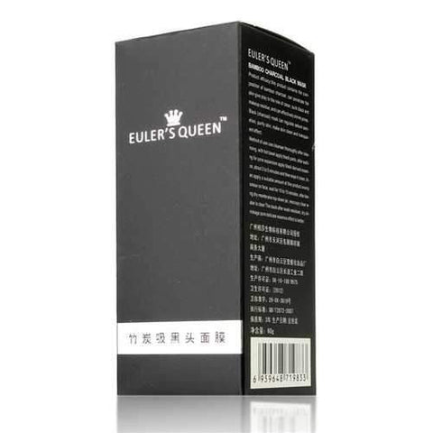 EULER'S QUEEN Black Facial Peel Off Mask Blackhead Acne Remover Deep Cleansing 60g