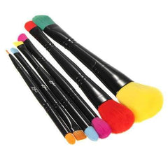 MSQ Portable 6pcs Dual-head Colorful Makeup Comestic Brushes Set Kit