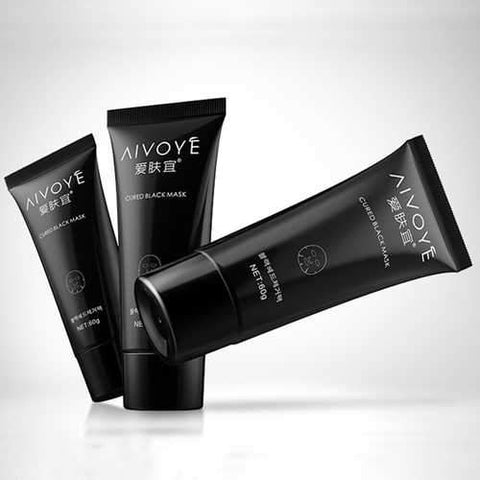 AIVOYE Blackhead Remover Deep Cleansing Acne Pore Strip Mud Facial Peel Off Mask 60g