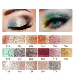 17 Colors Liquid Eye Shadow