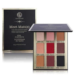 9 Colors Matte Eye Shadow Palette Nude Cosmetics