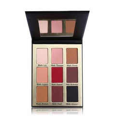 9 Colors Matte Eye Shadow Palette Nude Cosmetics