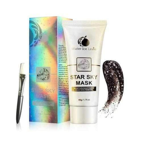 Water Ice Levin Glitter Star Mask Bling Facial Peel-off Mask