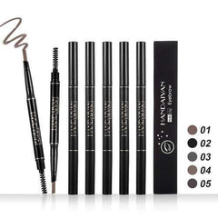 5 Colors Double Head Eyebrow Pencil Eyebrow Brush