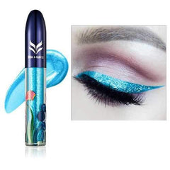 7 Colors Glitter Liquid Eyeliner Eye Shadow Makeup