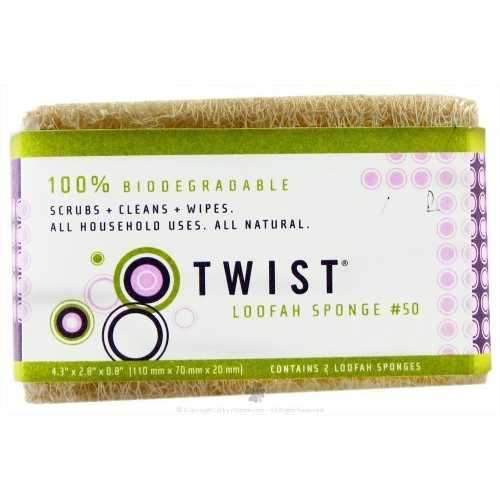 Twist Loofah Cleaning Sponge (12x2 Oz)